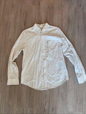 Ben Sherman Oxford Button Down Shirt White M